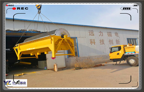 磁選機(jī)，永磁筒式磁選機(jī)，xctb—1050×1000半逆流型濕式弱磁場(chǎng)永磁筒式磁選機(jī)