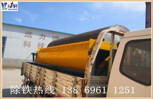 永磁筒式磁選機(jī)，吉林ctb永磁筒式磁選機(jī)_遠(yuǎn)力為您講述吉林ctb永磁筒式磁選機(jī)磁場(chǎng)分布圖 